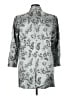 Sigrid Olsen Silver Raincoat Size 14 - photo 2