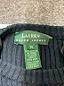 Lauren by Ralph Lauren 100% Cotton Solid Blue Pullover Sweater Size M - photo 7