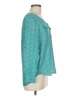Old Navy Teal Long Sleeve Blouse Size M - photo 4