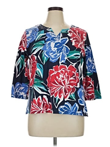 Alfred Dunner 3/4 Sleeve Blouse (view 1)
