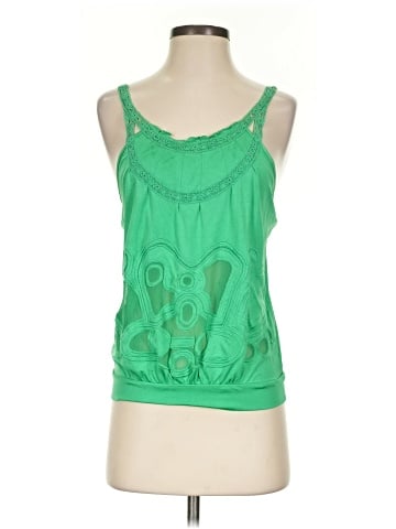 Marciano Sleeveless Silk Top (view 1)