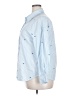 Unbranded Hearts Blue Long Sleeve Blouse Size XXL - photo 5