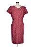 Antonio Melani Tweed Red Casual Dress Size 12 - photo 2