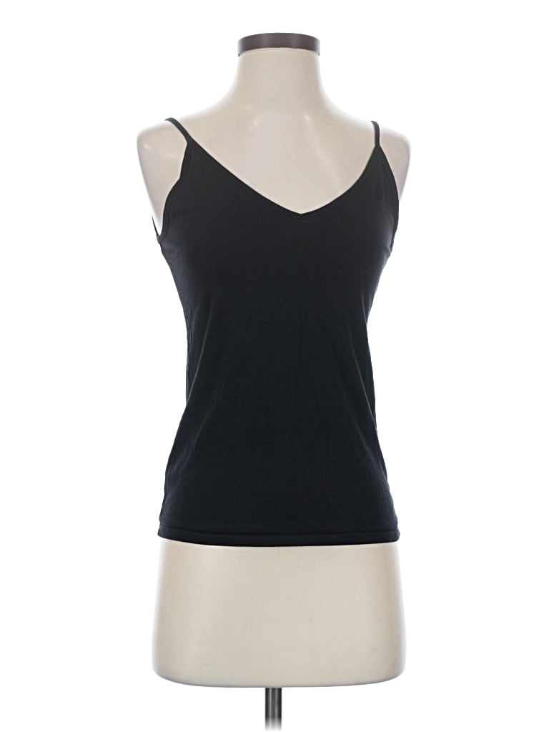 Pre-owned Ann Taylor Loft Tank Top Black Halter Neckline Tops
