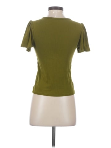 Ann Taylor LOFT Short Sleeve Henley (view 2)