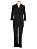 Banana Republic 100% Polyester Solid Black Jumpsuit Size 10 - photo 1