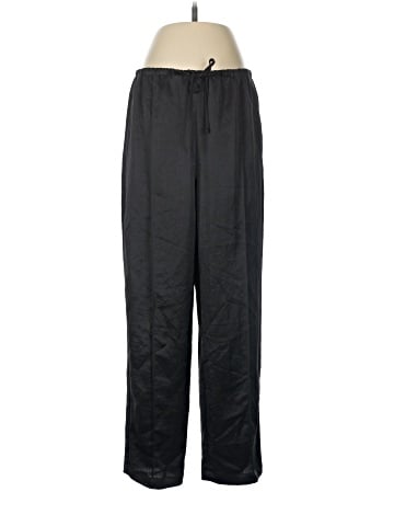 Madewell Pintucked Slim Pull-On Pants in Satin (view 1)