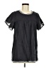 Unbranded Black Short Sleeve Blouse Size M - photo 1
