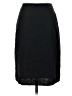 Jil Sander 100% Wool Solid Black Wool Skirt Size EU 36 / US 6 - photo 1