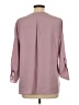 Maurices 100% Polyester Pink 3/4 Sleeve Blouse Size L - photo 2