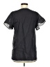 Unbranded Black Short Sleeve Blouse Size M - photo 2