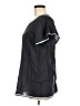 Unbranded Black Short Sleeve Blouse Size M - photo 5