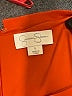 Jessica Simpson 100% Polyester Solid Orange Casual Dress Size 6 - photo 7