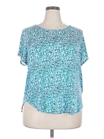 Philosophy Republic Clothing Short Sleeve Blouse (view 1)