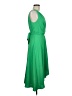 DKNY 100% Polyester Solid Green Cocktail Dress Size 6 - photo 4