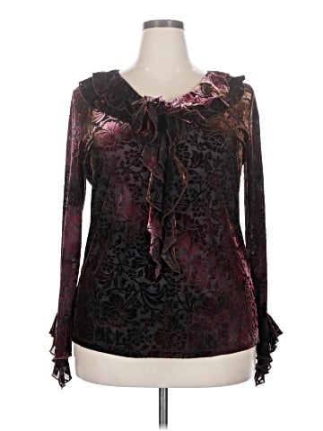 Susan Lawrence Long Sleeve Blouse (view 1)