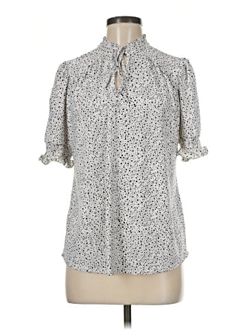 Adrianna Papell Short Sleeve Blouse (view 1)