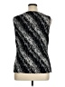 Liz Claiborne Silver Sleeveless T-Shirt Size XL - photo 2