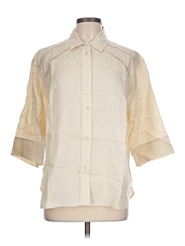 Lyssé 3/4 Sleeve Button-Down Shirt (view 1)