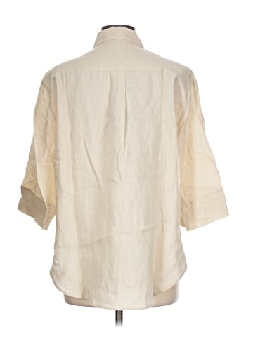 Lyssé 3/4 Sleeve Button-Down Shirt (view 2)