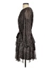 Express Metallic Gray Cocktail Dress Size S - photo 5