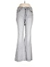 MNG 100% Cotton Hearts Gray Jeans Size L - photo 1