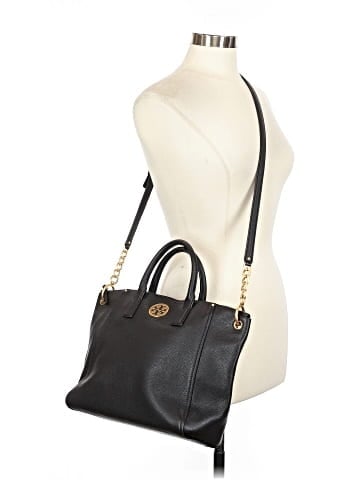 Tory Burch Leather Satchel (view 2)