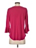 Green Envelope Pink 3/4 Sleeve Top Size S - photo 2