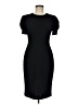 DKNY Solid Black Cocktail Dress Size 8 - photo 1