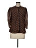 Eva Franco Orange 3/4 Sleeve Blouse Size 8 - photo 1