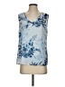 Calvin Klein Blue Sleeveless Blouse Size S - photo 1