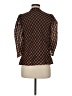 Eva Franco Orange 3/4 Sleeve Blouse Size 8 - photo 2