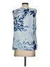 Calvin Klein Blue Sleeveless Blouse Size S - photo 2
