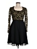 Night Way Collections 100% Polyester Black Cocktail Dress Size 6 - photo 1