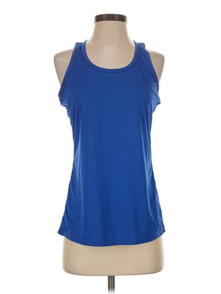 Pre-owned Danskin Now Active Tank Top In Blue