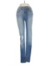 Alice + Olivia Hearts Blue Jeans Size 25 waist - photo 1