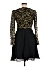 Night Way Collections 100% Polyester Black Cocktail Dress Size 6 - photo 2