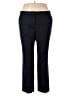 Talbots Black Blue Wool Pants Size 18 - photo 1
