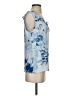 Calvin Klein Blue Sleeveless Blouse Size S - photo 4
