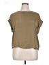 Nine West 100% Polyester Tan Short Sleeve T-Shirt Size XL - photo 1