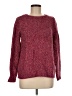 J.Jill Tweed Burgundy Pullover Sweater Size M - photo 1