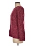 J.Jill Tweed Burgundy Pullover Sweater Size M - photo 5