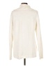 Calvin Klein Chevron-herringbone Ivory Turtleneck Sweater Size L - photo 2