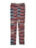 Lularoe Print Red Blue Casual Pants Size Large youth - X-Large youth - photo 1