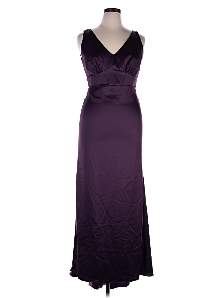 Pre-owned After Six Cocktail Dress In Purple