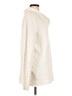 Calvin Klein Chevron-herringbone Ivory Turtleneck Sweater Size L - photo 4