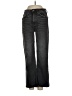 Zara Chevron-herringbone Gray Jeans Size 2 - photo 1