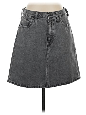 Madewell Denim High-Waist Straight Mini Skirt in Northboro Wash (view 1)