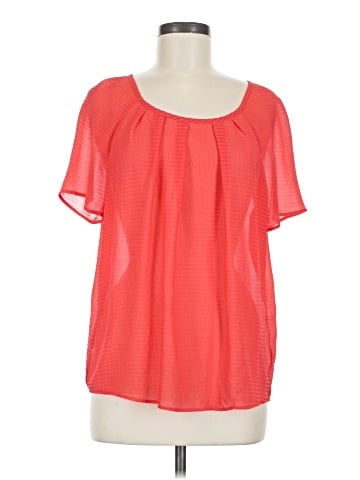 a.n.a. A New Approach Short Sleeve Blouse (view 1)