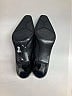 Etienne Aigner 100% Leather Black Heels Size 5 1/2 - photo 4